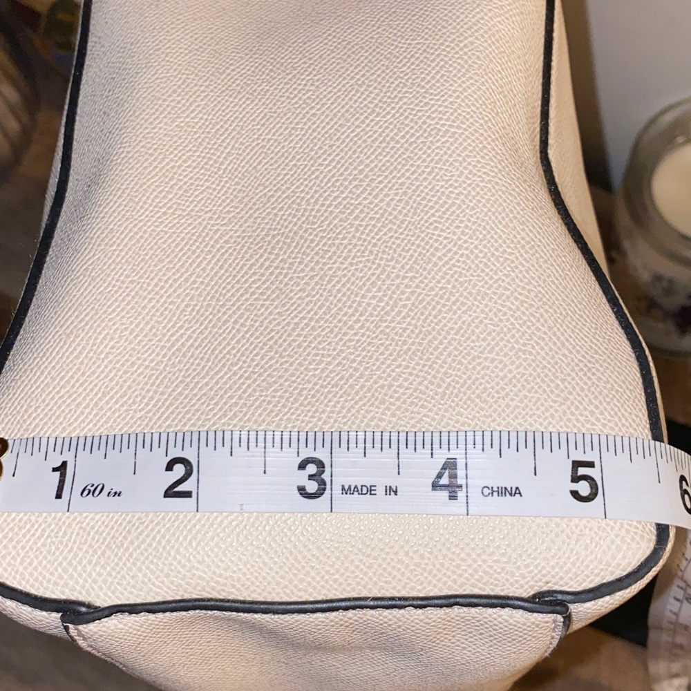 NWT!! London Fog Large Maille Tote Shoulder Bag 100th Anniversary Cream Caviar - Picture 14 of 14